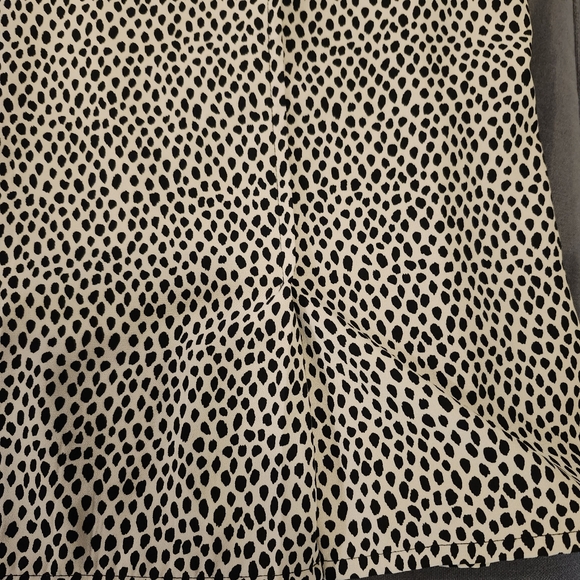 DANA BUCHMAN Polka Dot Women's Button-Up Blouse Size Large - Picture 5 of 9